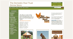 Desktop Screenshot of domesticfowltrust.co.uk
